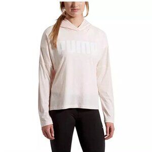 Puma Woman's Urban Sports Light Cover Up Hoodie, PEARL, XL